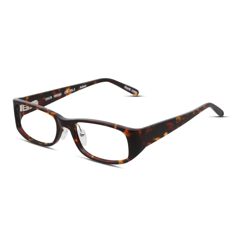PENTAX DX670 TORTOISE Z87-2+ Z94.3 SAFETY EYEGLASSES SUNGLASSES FRAMES 53-19-140